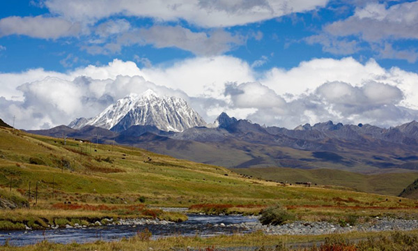 Some of the snow to melt into the rivers.