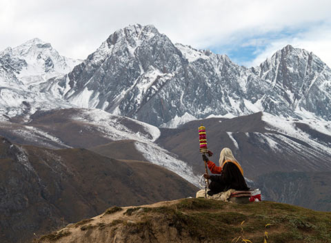 Mountain and Man